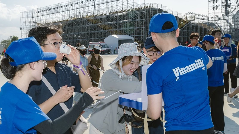 Vinamilk cùng khán giả “cháy” hết mình tại V-Concert & V-Fest