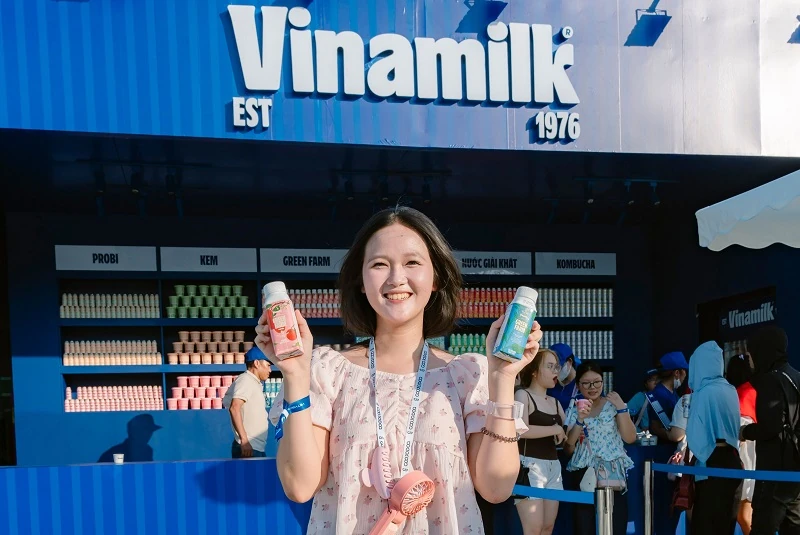 Vinamilk cùng khán giả “cháy” hết mình tại V-Concert & V-Fest