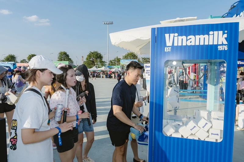 Vinamilk cùng khán giả “cháy” hết mình tại V-Concert & V-Fest