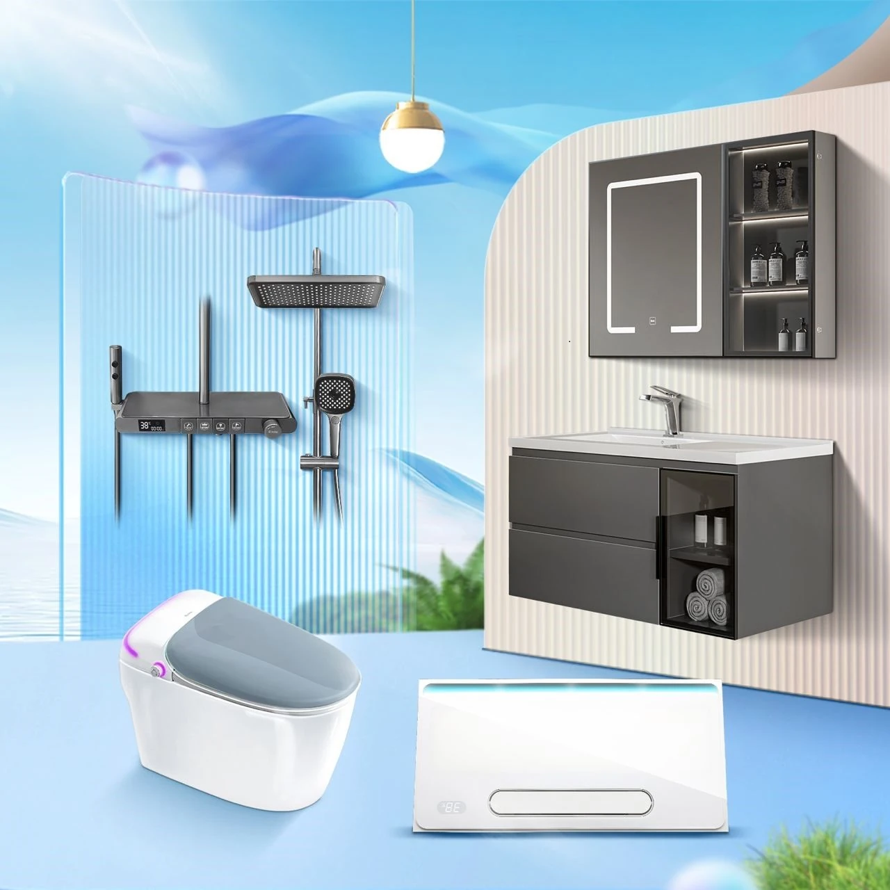 Tiêu chuẩn lắp đặt một số thiết bị vệ sinh cần có cho gia đình