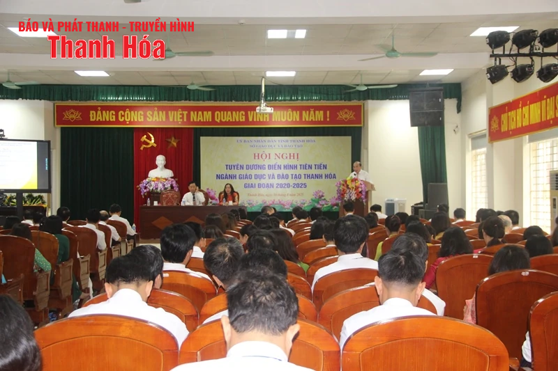 Biểu dương điển hình tiên tiến ngành giáo dục giai đoạn 2020 - 2025