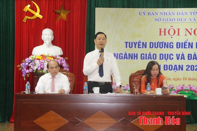 Biểu dương điển hình tiên tiến ngành giáo dục giai đoạn 2020 - 2025