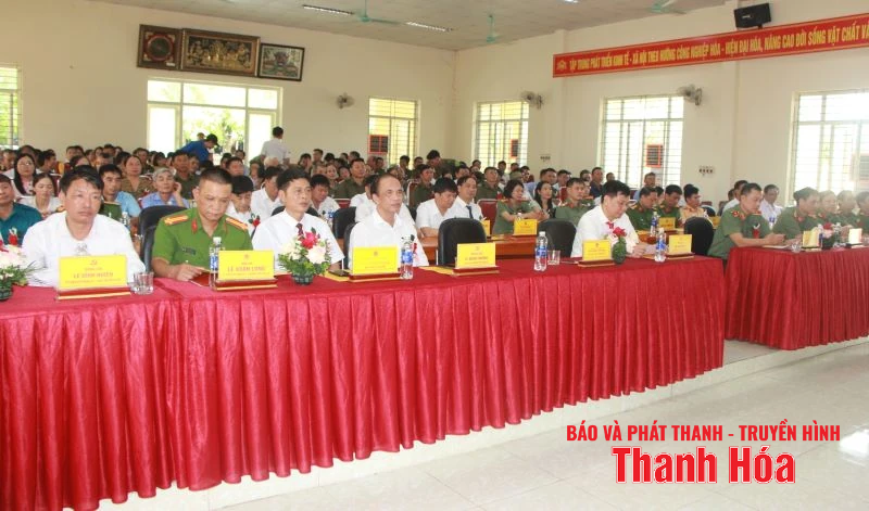 Giám đốc Công an tỉnh dự “Ngày hội toàn dân bảo vệ an ninh Tổ quốc” tại xã Đồng Tiến