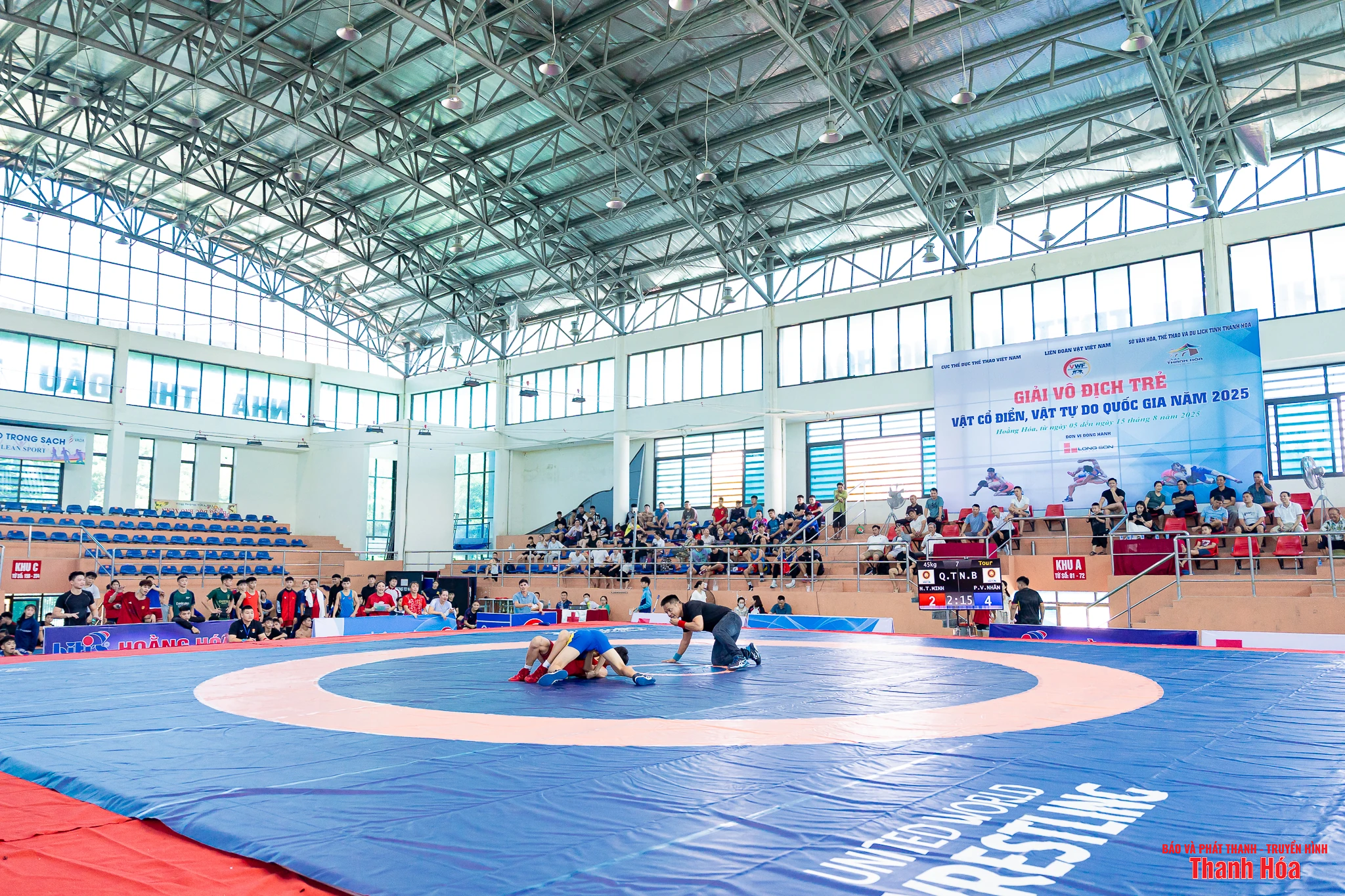 Thanh Hoá giành 13 huy chương tại giải vô địch trẻ Vật cổ điển, Vật tự do quốc gia năm 2025