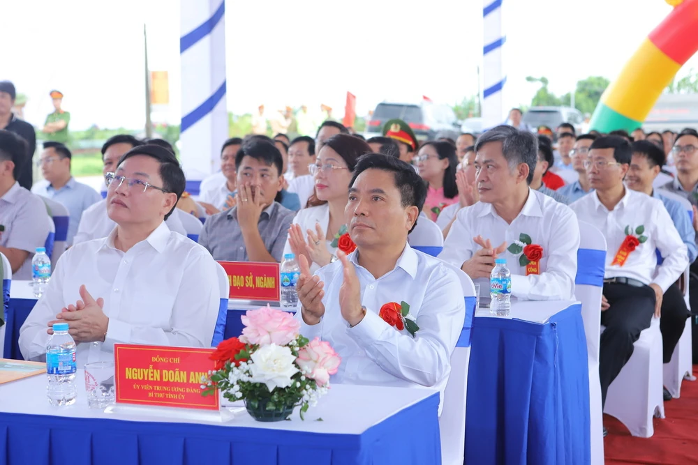 Khởi công dự án Khu tái định cư thôn Hồng Sơn, phục vụ GPMB dự án đường sắt tốc độ cao Bắc - Nam đoạn qua tỉnh Thanh Hóa