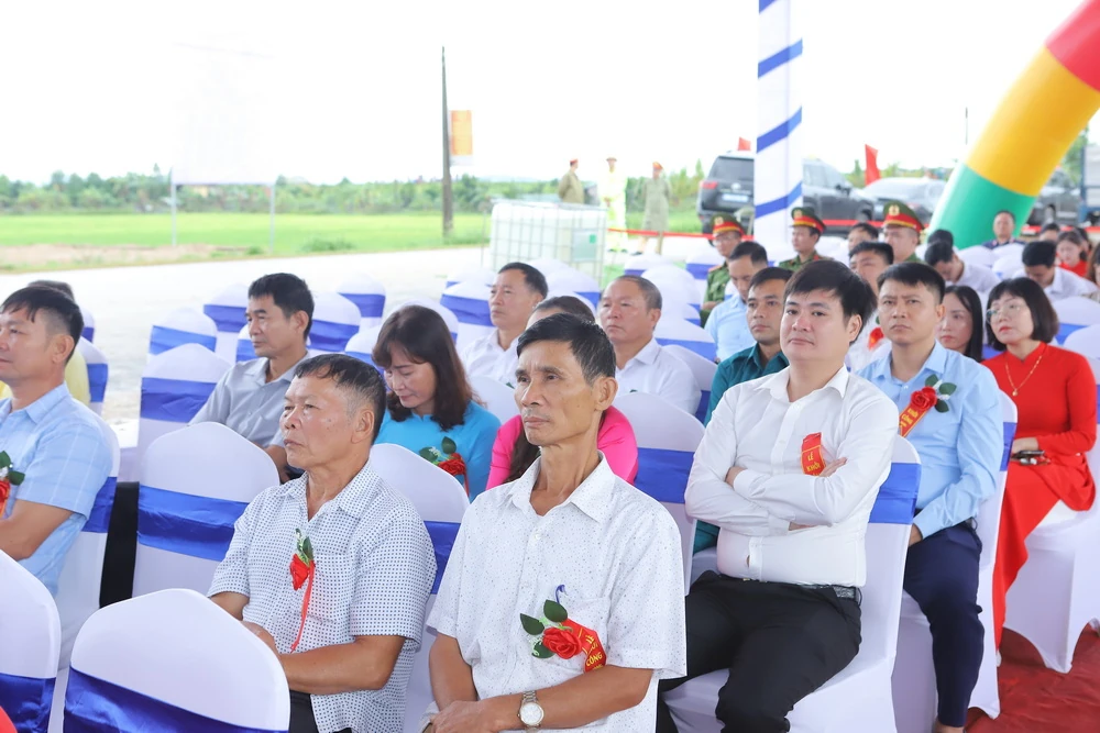 Khởi công dự án Khu tái định cư thôn Hồng Sơn, phục vụ GPMB dự án đường sắt tốc độ cao Bắc - Nam đoạn qua tỉnh Thanh Hóa