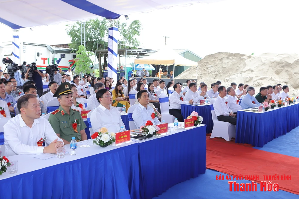 Khởi công dự án Khu tái định cư thôn Hồng Sơn, phục vụ GPMB dự án đường sắt tốc độ cao Bắc - Nam đoạn qua tỉnh Thanh Hóa