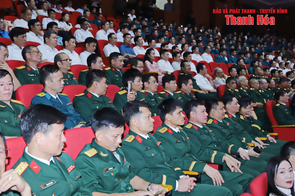 Kỷ niệm 80 năm Ngày truyền thống Lực lượng vũ trang tỉnh Thanh Hóa và đón nhận Huân chương Bảo vệ Tổ quốc hạng Nhất