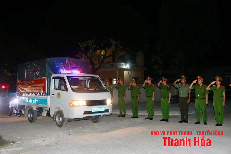 Công an Thanh Hóa “Vì nước quên thân, vì dân phục vụ”