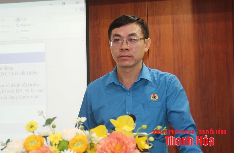 Nâng cao kỹ năng, nghiệp vụ cho cán bộ công đoàn, nghiệp đoàn cơ sở phường Hạc Thành