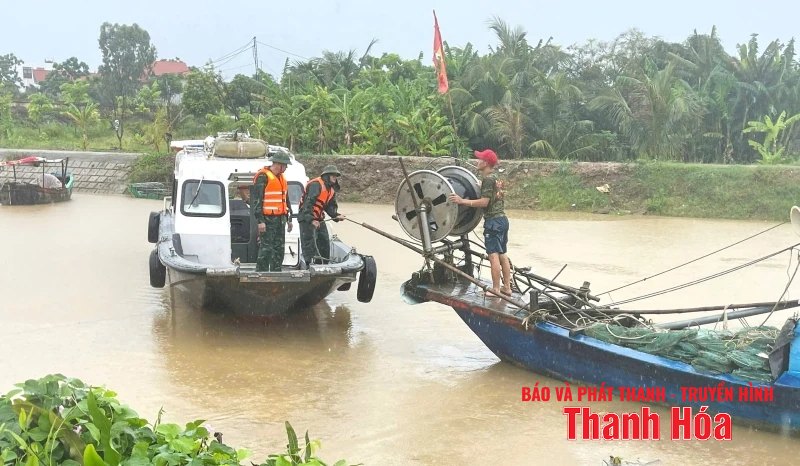 Tỉnh Thanh Hóa sẵn sàng huy động hàng trăm nghìn người tham gia phòng, chống thiên tai