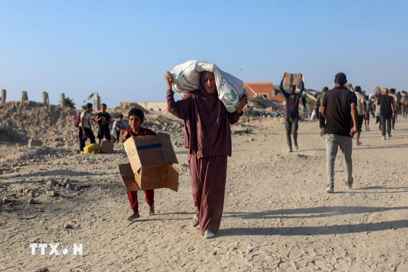 Nhiều gia đình Palestine bắt đầu di dời khỏi thành phố Gaza