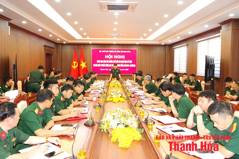 Thông qua kế hoạch tổ chức Lễ kỷ niệm 80 năm ngày truyền thống Lực lượng vũ trang tỉnh