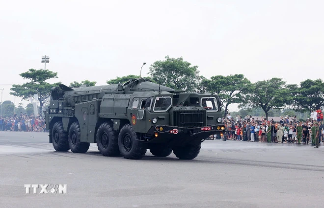 Lần đầu tiên các lực lượng tham gia A80 tổng hợp luyện tại Quảng trường Ba Đình
