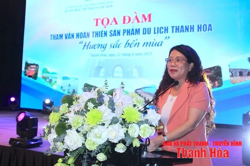 Tham vấn hoàn thiện sản phẩm “Du lịch Thanh Hóa - Hương sắc bốn mùa”