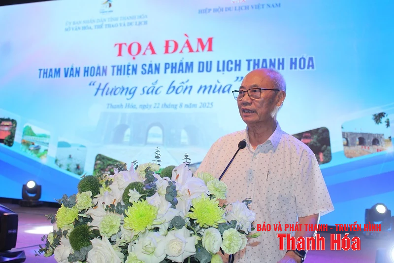 Tham vấn hoàn thiện sản phẩm “Du lịch Thanh Hóa - Hương sắc bốn mùa”