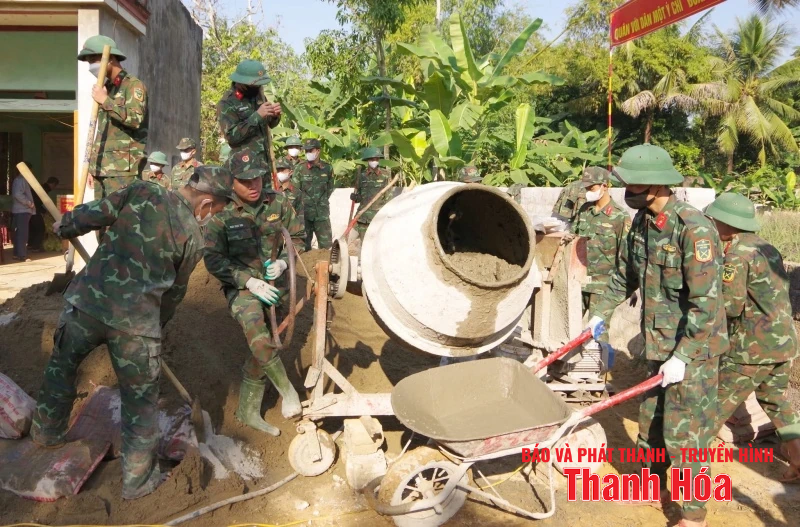 Lực lượng vũ trang Thanh Hóa vững mạnh toàn diện, mẫu mực, tiêu biểu