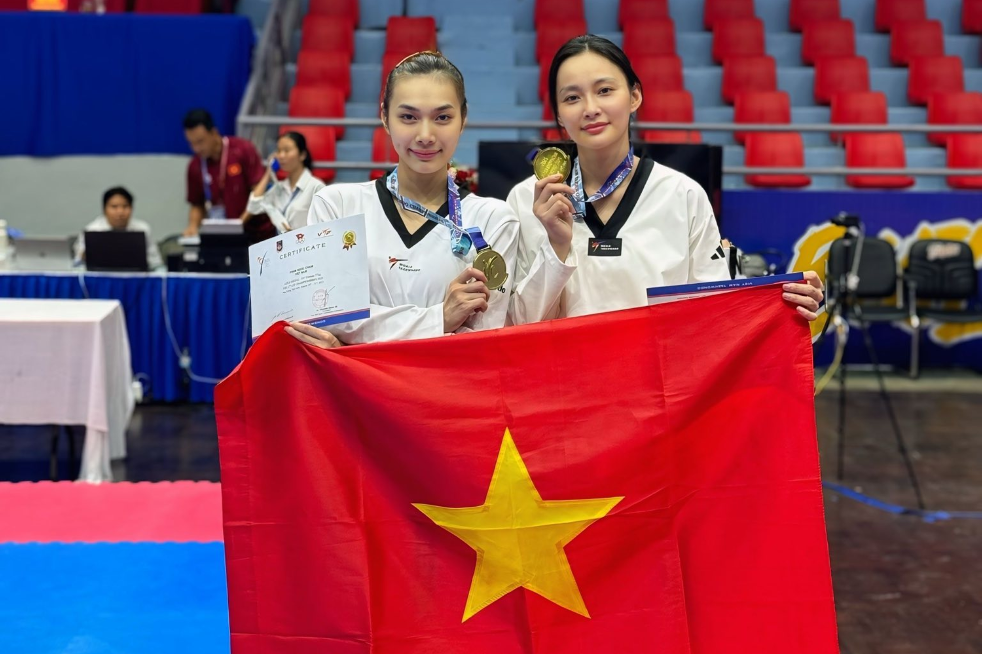 Võ sĩ Thanh Hóa ghi dấu ấn tại Giải vô địch Taekwondo Đông Nam Á 2025