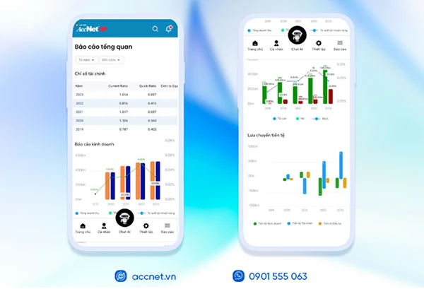 Tự động hóa kế toán, phân tích tài chính dễ dàng với AccNet ERP