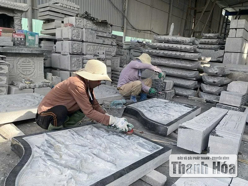 Biện Thượng cải thiện môi trường khu vực khai thác, chế biến đá