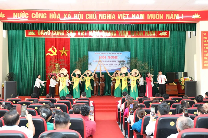 Xã Thạch Quảng tuyên dương điển hình tiên tiến giai đoạn 2020-2025