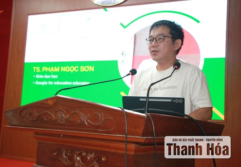 Xã Thiệu Trung tập huấn về trí tuệ nhân tạo và chuyển đổi số