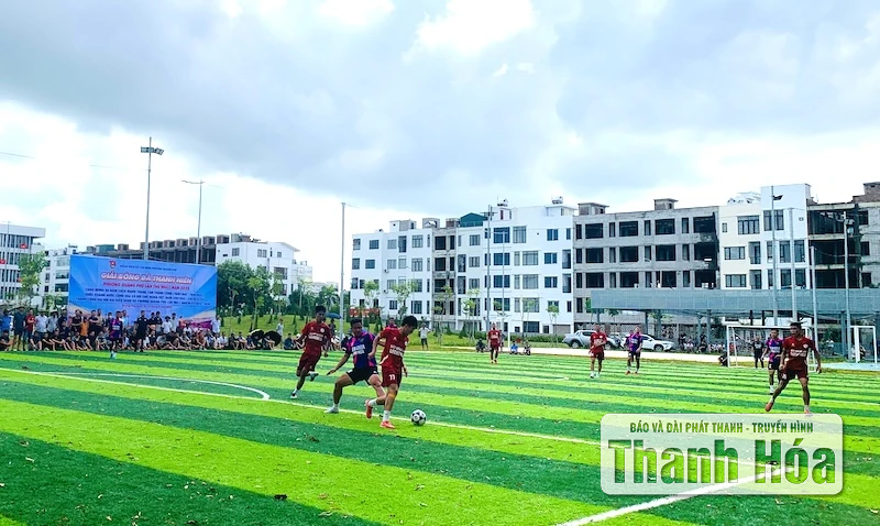 Bế mạc Giải bóng đá Thanh niên phường Quảng Phú lần thứ nhất, năm 2025