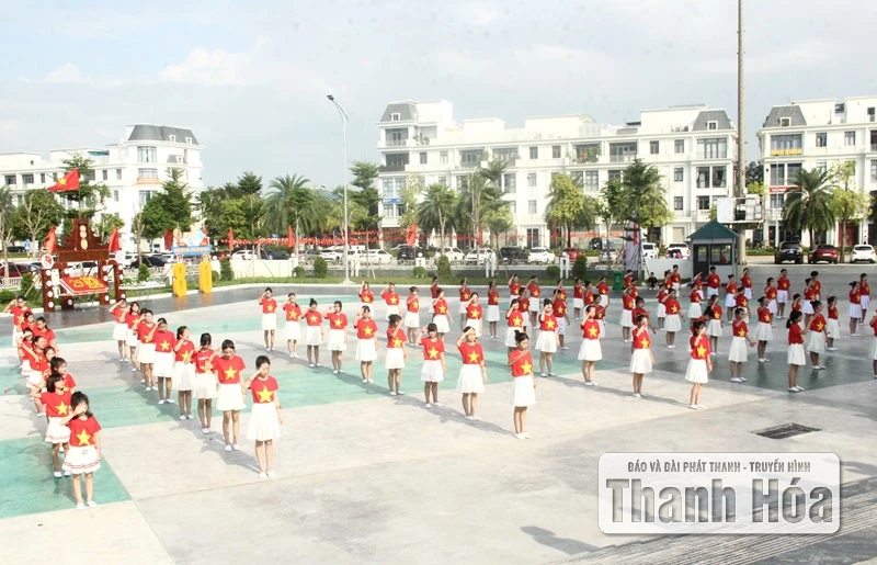 Phường Hạc Thành tổ chức nhiều hoạt động chào mừng 80 năm Cách mạng Tháng Tám và Quốc khánh 2/9