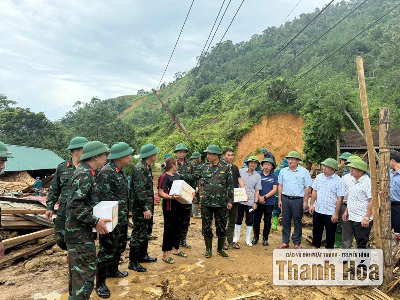 Quân khu 4 sẽ điều thêm 300 cán bộ, chiến sĩ hỗ trợ khắc phục hậu quả mưa lũ tại xã Yên Nhân