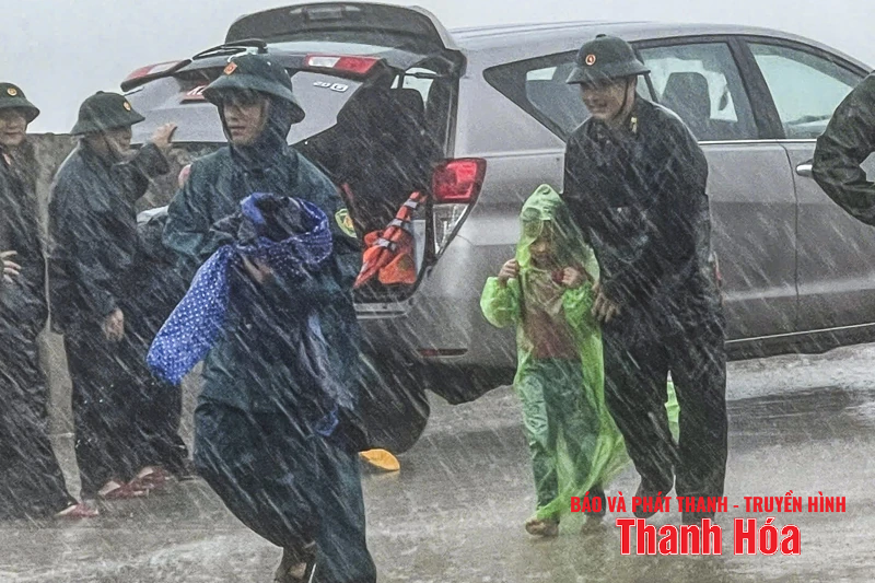 Nghi Sơn khẩn trương di dân đến nơi an toàn