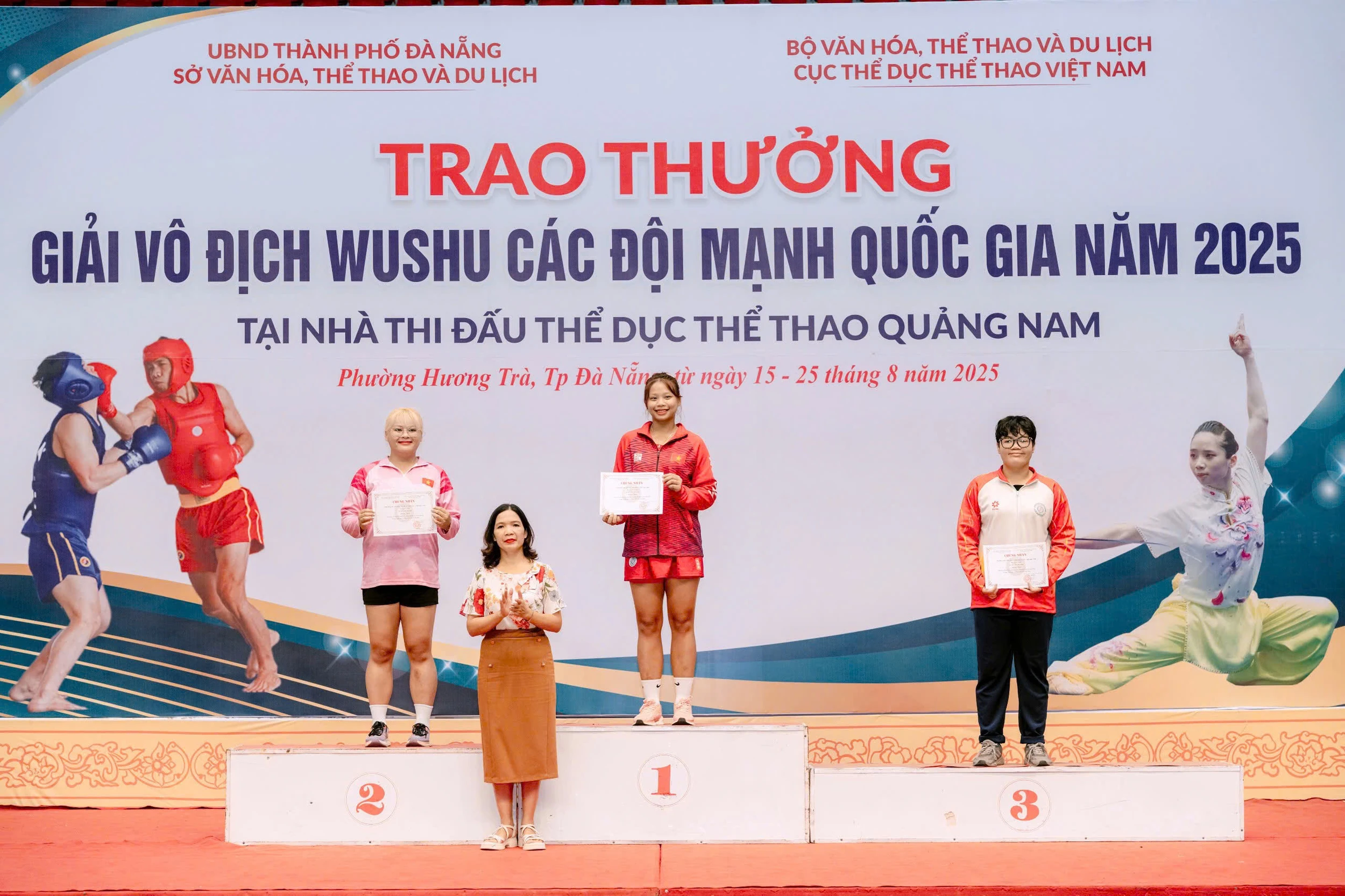 Wushu Thanh Hoá xếp hạng ba toàn đoàn nội dung đối kháng tại giải vô địch các đội mạnh quốc gia 2025