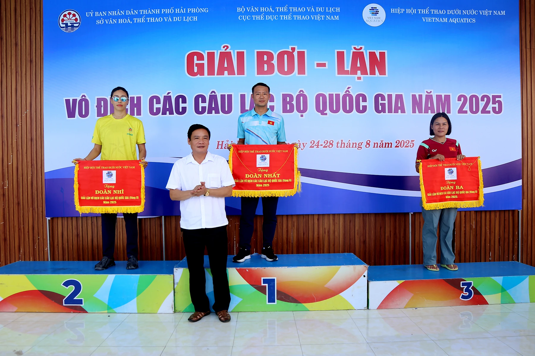 Thanh Hóa giành “mưa” huy chương tại Giải bơi – lặn vô địch các CLB quốc gia 2025