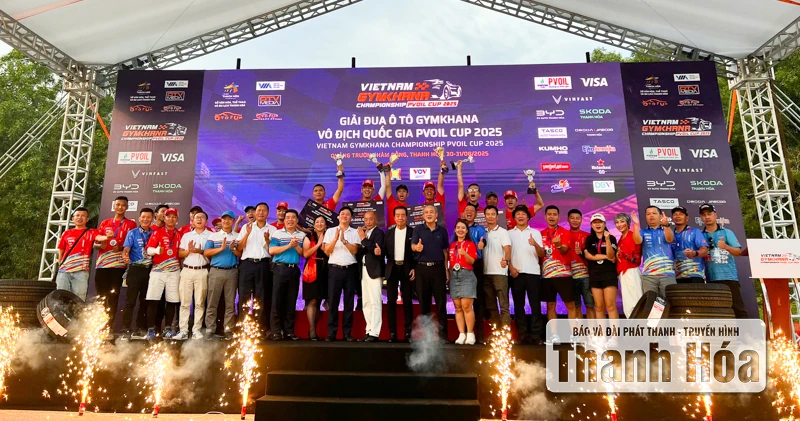 Giải đua ô tô Gymkhana vô địch quốc gia thành công tốt đẹp