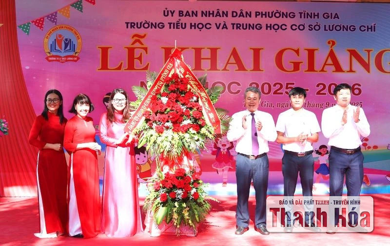 Các trường học trên địa bàn tỉnh Thanh Hóa long trọng tổ chức Lễ khai giảng “đặc biệt”