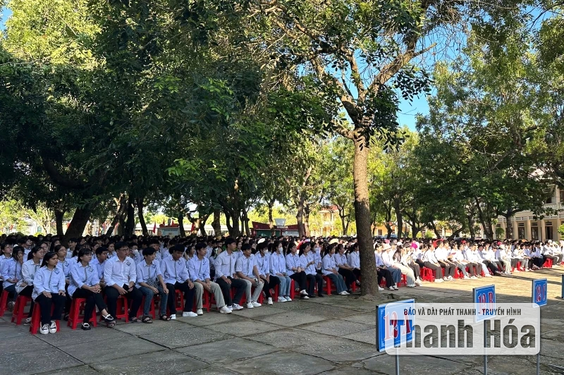 Các trường học trên địa bàn tỉnh Thanh Hóa long trọng tổ chức Lễ khai giảng “đặc biệt”