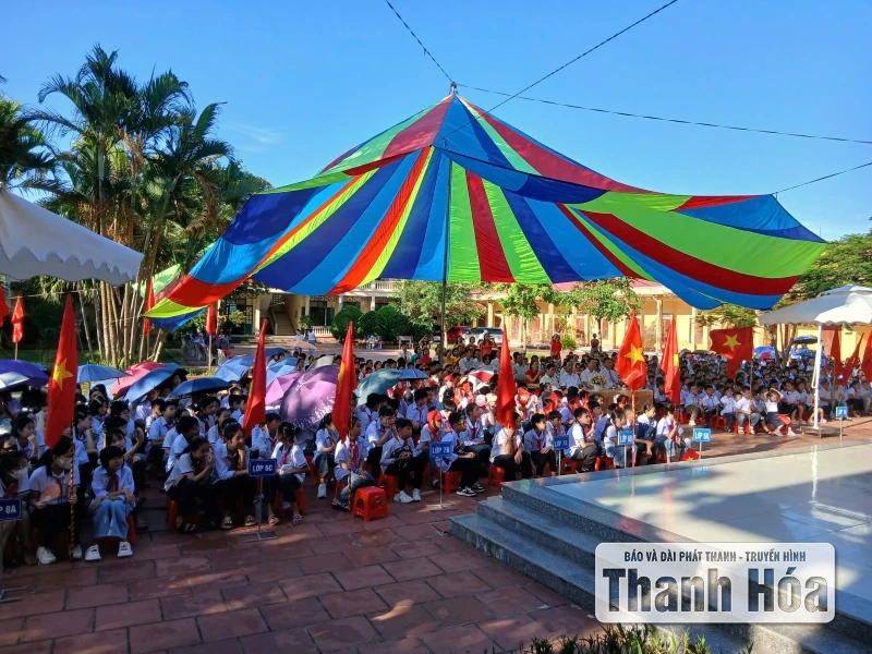 Các trường học trên địa bàn tỉnh Thanh Hóa long trọng tổ chức Lễ khai giảng “đặc biệt”