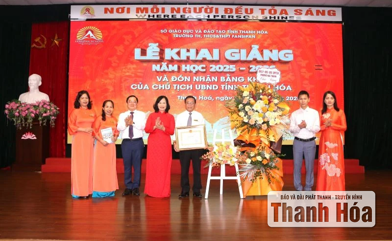 Các trường học trên địa bàn tỉnh Thanh Hóa long trọng tổ chức Lễ khai giảng “đặc biệt”