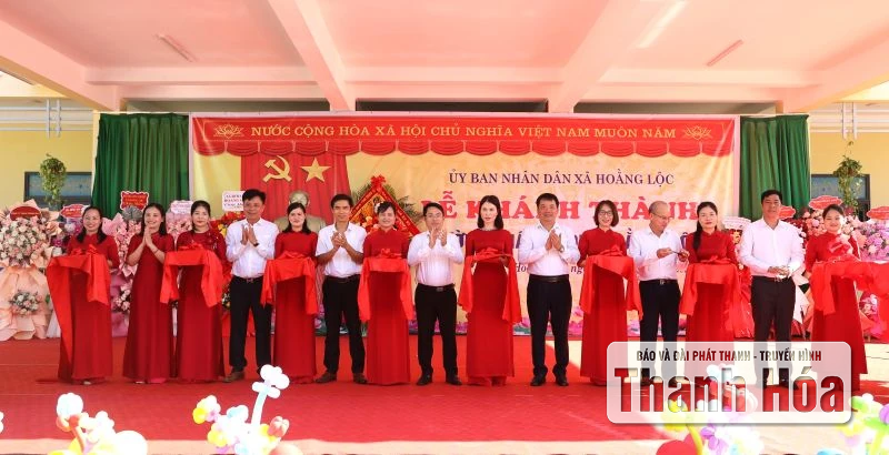 Khánh thành Trường mầm non Hoằng Lộc