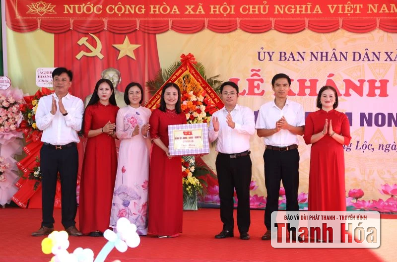 Khánh thành Trường mầm non Hoằng Lộc