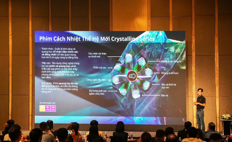 Top 5+ ưu điểm nổi bật của phim cách nhiệt 3M Crystalline BLK Series mới ra mắt 2025