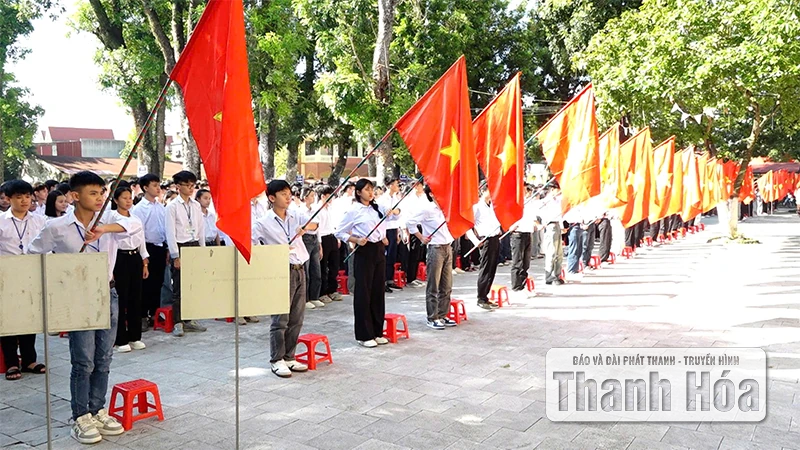 Các trường học trên địa bàn tỉnh Thanh Hóa long trọng tổ chức Lễ khai giảng “đặc biệt”