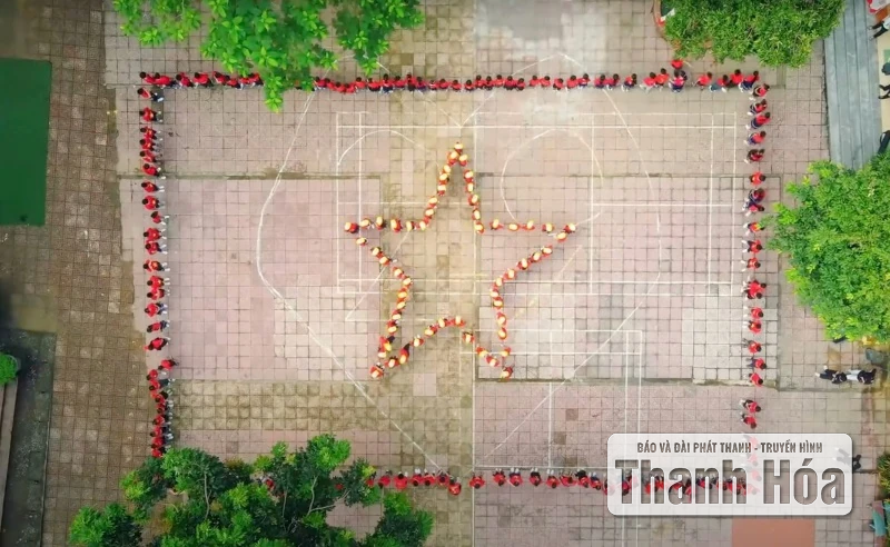 Video đồng diễn của cô trò Trường tiểu học Kim Tân lên xu hướng