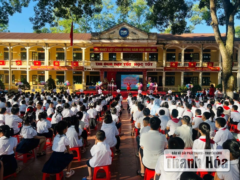 Các trường học trên địa bàn tỉnh Thanh Hóa long trọng tổ chức Lễ khai giảng “đặc biệt”