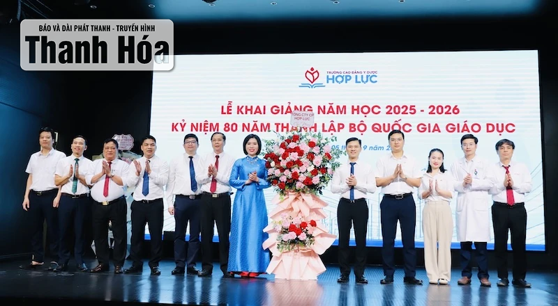 Các trường học trên địa bàn tỉnh Thanh Hóa long trọng tổ chức Lễ khai giảng “đặc biệt”