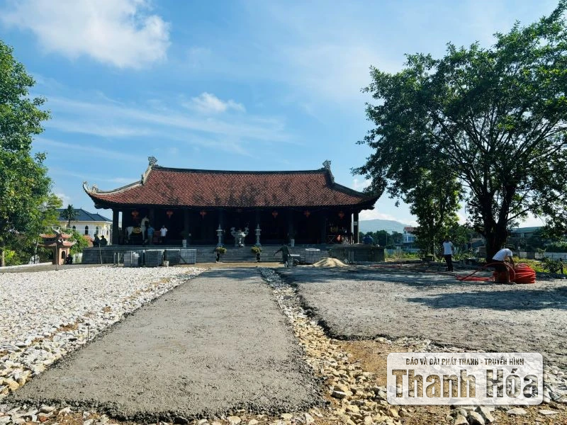 Đẩy nhanh tiến độ các dự án tôn tạo Khu di tích Phủ Trịnh và Khu di tích Lăng miếu Triệu Tường