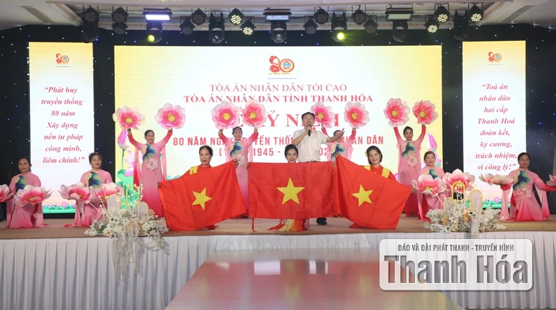 Tòa án Nhân dân tỉnh kỷ niệm 80 năm Ngày truyền thống