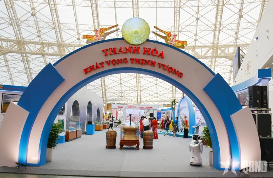 Đặc sắc không gian trưng bày Triển lãm “Thanh Hóa - Khát vọng thịnh vượng”