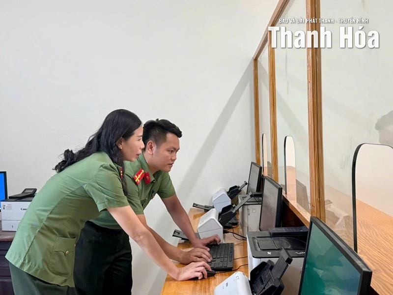 Công an tỉnh bố trí tiếp dân ngoài giờ hành chính hỗ trợ cấp phiếu Lý lịch tư pháp