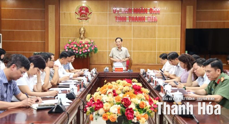 Chuẩn bị các điều kiện tổ chức Lễ tôn vinh doanh nghiệp, doanh nhân tiêu biểu tỉnh Thanh Hóa năm 2025