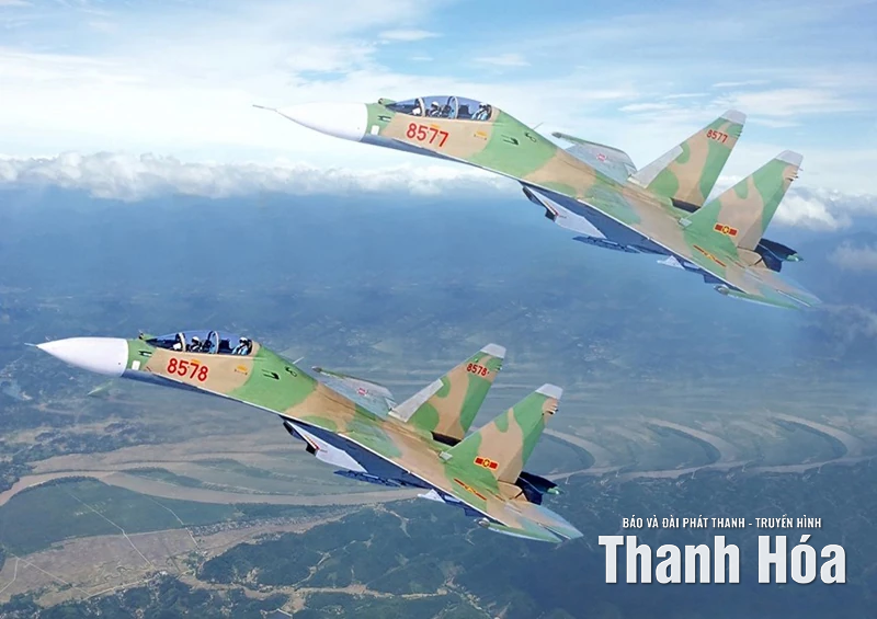 Tô thắm truyền thống Đoàn Không quân Yên Thế